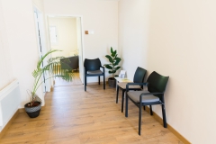 Salle d'attente du cabinet de diététique