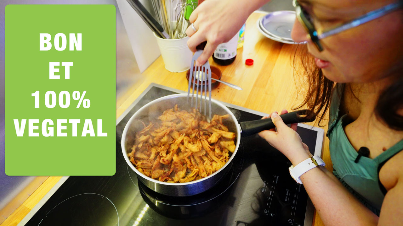 Ressemblant au poulet, mais sans viande ! Découvrez ma recette de seitan. Bon et 100% végétal